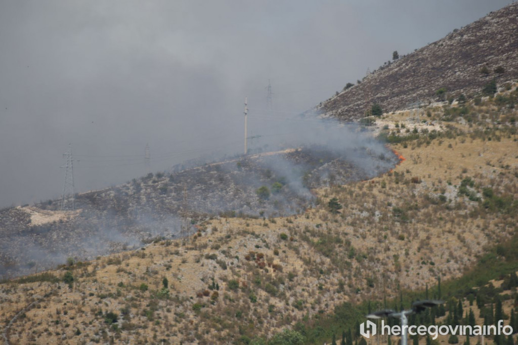 požar Fortica Mostar air tracotr