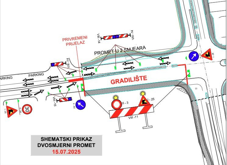 Regulacija prometa u Mostaru