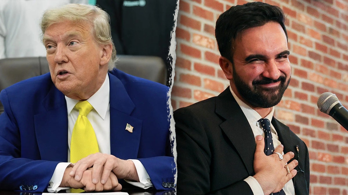 Predsjednik Trump i kandidat za gradonačelnika NYC -a Zohran Mamdani
