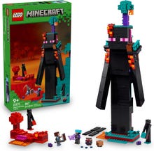 Lego Minecraft Enderman Tower