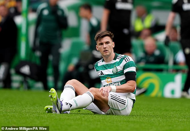 Konkurentni povratak braniča Kieran Tierney u Celtic je prekinuo borbu protiv grčeva