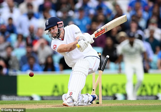 Siraj, igrač utakmice, odbacio je Gusa Atkinsona (na slici) s potpunom isporukom na nogu, kako bi zapečatio pobjedu i nacrtao seriju 2-2