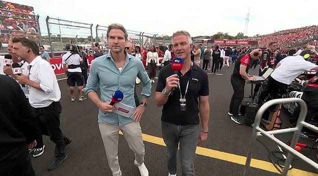 Ralf Schumacher (desno), brat Michaela i Petera Hardenackea (lijevo), snupili su garaža Aston Martin na mangariji