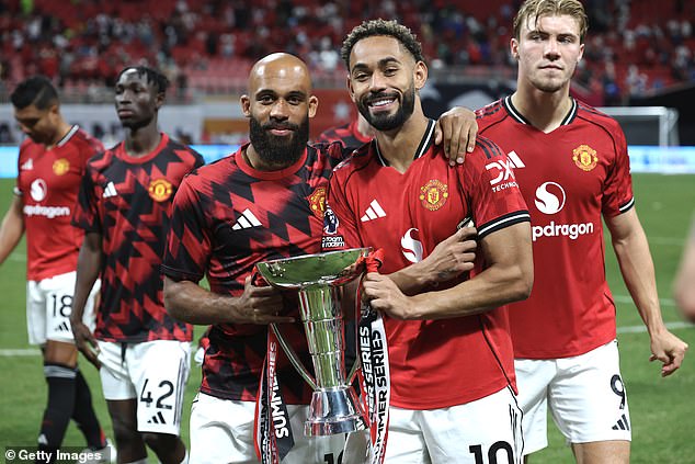 Bryan Mbeumo (lijevo) i Matheus Cunha (desno) također su se pridružili Crvenim vragovima ranije ovog ljeta