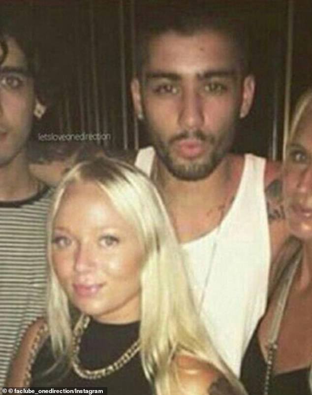 Godine 2015. švedska manekenka, Martina Olsson (na slici), tvrdila je da je Zayn prevario Perrie s njom, dok je One Direction obišao Tajland, govoreći joj: 'Želim te sada'