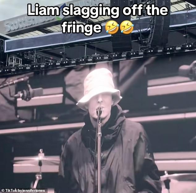 Dolazi nakon što je Liam pokrenuo grozan napad na Edinburgh Fringe - najveći svjetski festival izvedbenih umjetnosti - tvrdeći da je to proslava 'debele s ***'