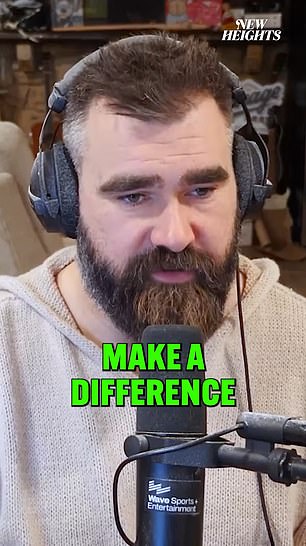 Stariji brat Kelce prethodno je imao stil brade soli i paprike