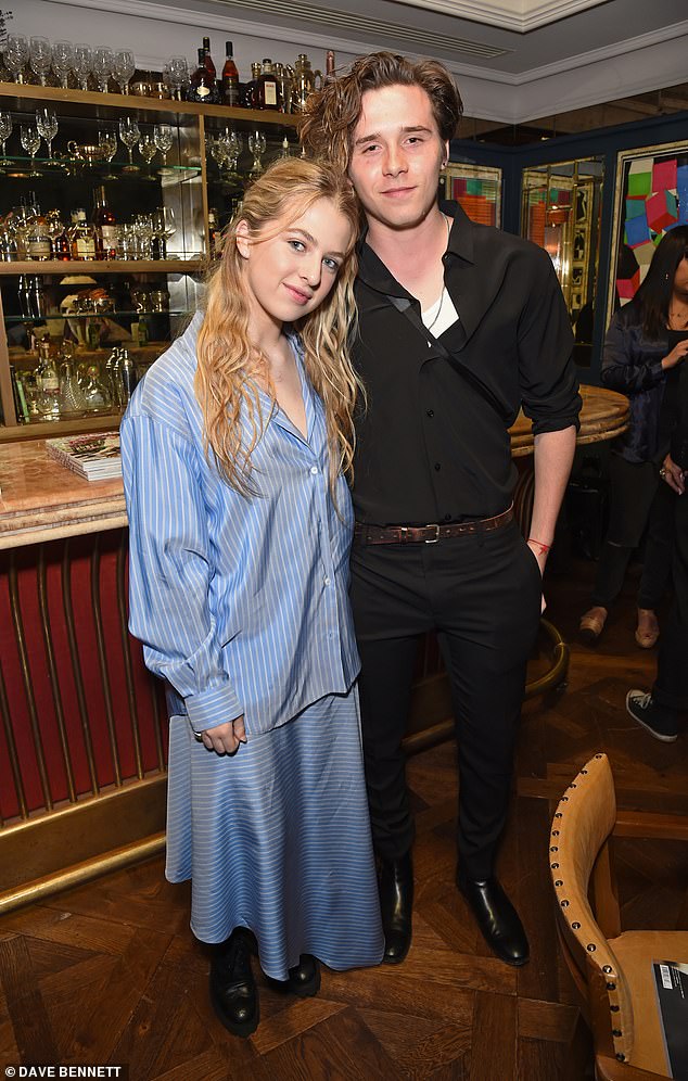 Odsutni s događaja bili su bivši pripadnici Brooklyn's Entouragea - uključujući kolegu Nepobabies Rocco Richie i Gordon Ramsay, kao i Anais Gallagher (na slici)