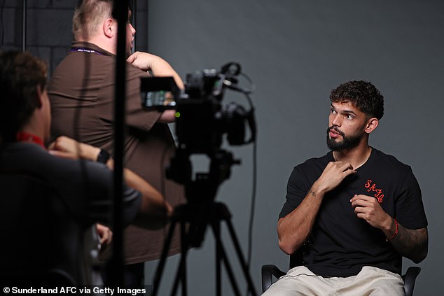 Omar Alderete, one of 11 new signings for Sunderland this season to boost their quality and depth