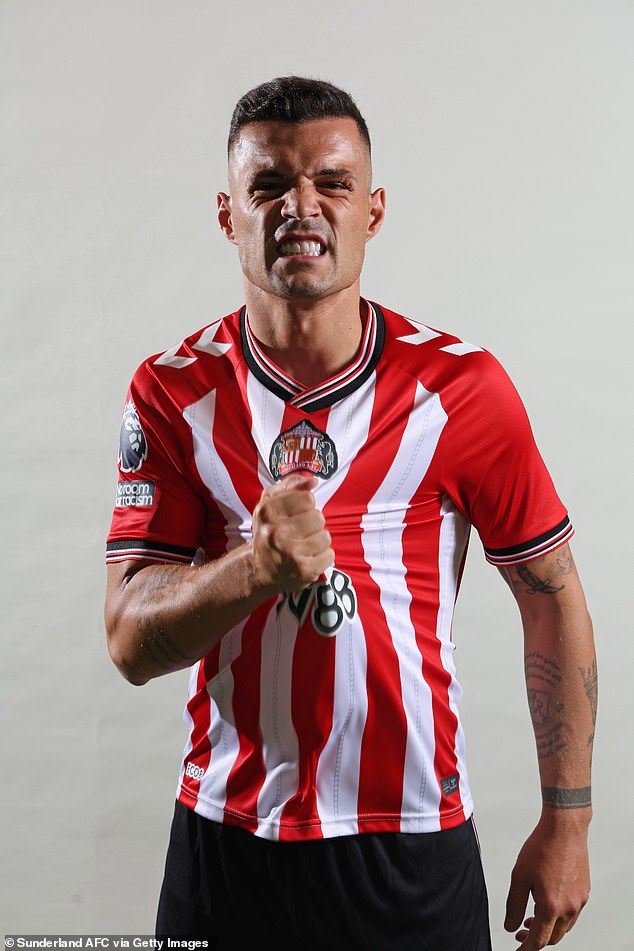 Granit Xhaka is Sunderland's new captain after joining from Bayer Leverkusen