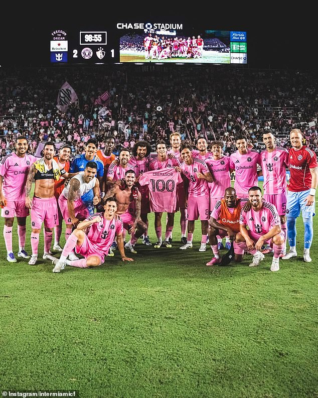 Mitchell je priredio 23 nastupa s Inter Miami CF II prije nego što je napustio klub na pašnjake nove