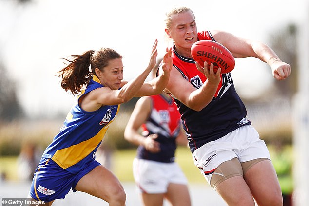 Jednom zabranjena s AFLW-a, Hannah Mounkey se sada brine