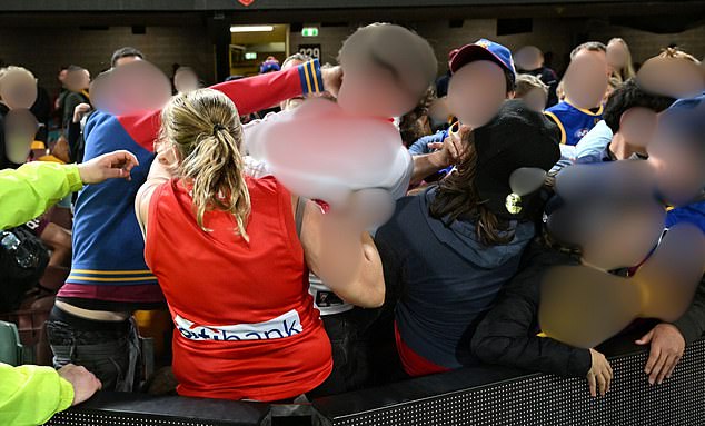 Nasilje navijača na tribinama još je jedno pitanje koje navijači Footy misle da je iskustvo gore nego što je prije bilo