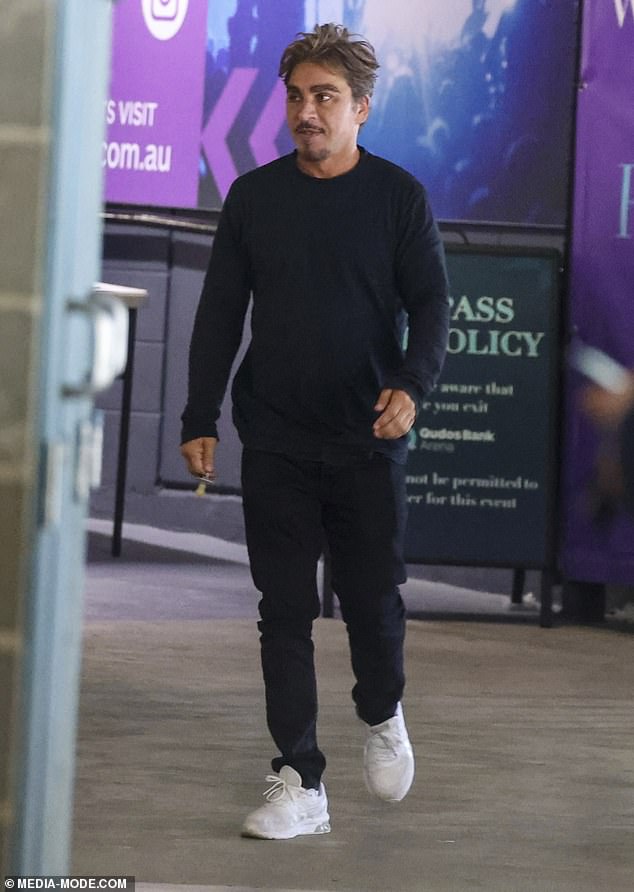 Bijećni bash prisustvovali su pregršt poznatih lica, uključujući Kyleov menadžer Bruno Bouchet, Sydney Kings Cross Identitet John Ibrahim (na slici) i Kyleov brat Chris, osiguravajući da se Ottov veliki dan proslavio na veliku modu
