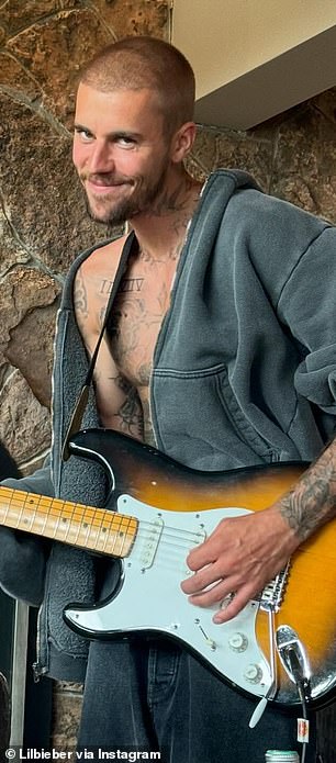 Dvostruki pobjednik Grammyja, 31, prikazan u Instagram postu ranije ovog mjeseca
