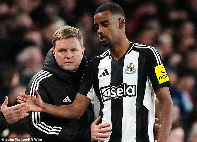 Alexander Isak štrajk je u Newcastleu pokušavajući prisiliti kroz prelazak na Anfield