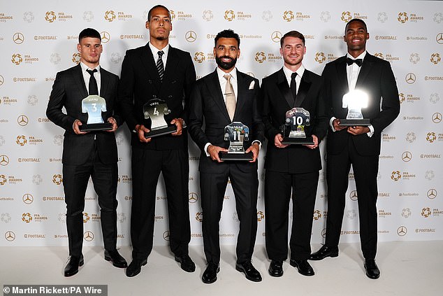 Uz dodatak ljetnog potpisivanja Miloša Kerkeza (lijevo), ukupno je pet igrača Liverpoola izabrano u tim Premier lige godine