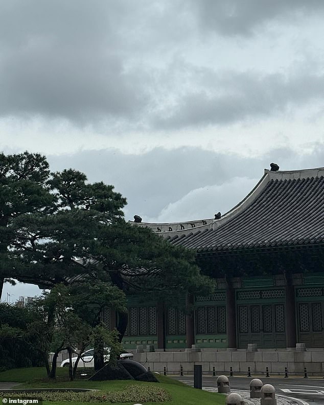 Izvan zgrade u Koreji