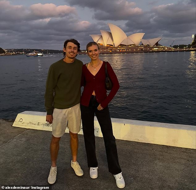 U međuvremenu, Katie Boulter i Alex de Minaur (na slici, desno i lijevo) imali su svoj zahtjev za igranje u događaju mješovitih parova na Flushing Meadows srušeni