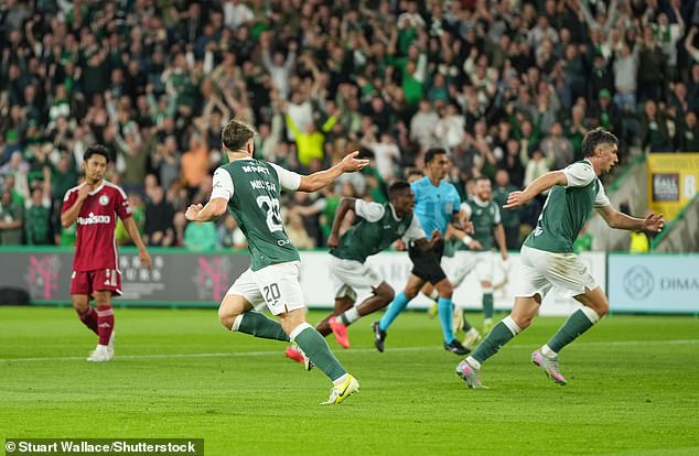 Mulligan kotači nakon kasnog udara promijenio je ten kravata za hibs