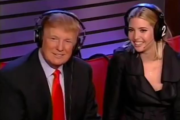 Donald Trump pojavio se u Stern's Showu 20 puta prije nego što je postao predsjednik, a istovremeno se pojavio s kćeri Ivankom