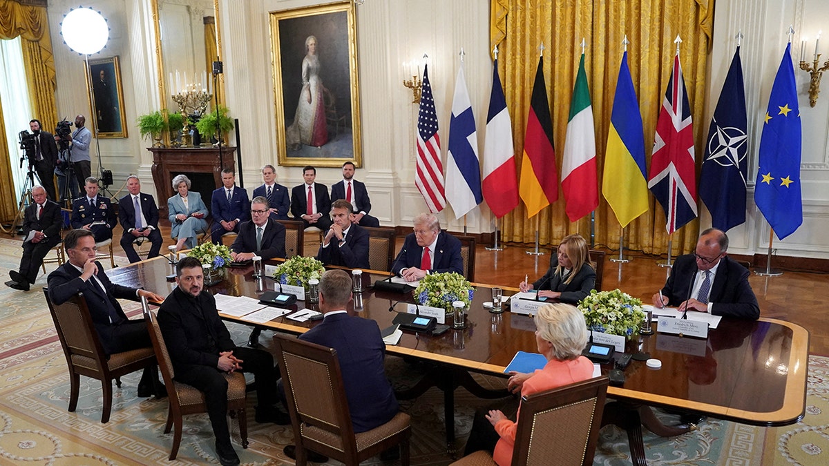Predsjednik Donald Trump i europski čelnici u Bijeloj kući