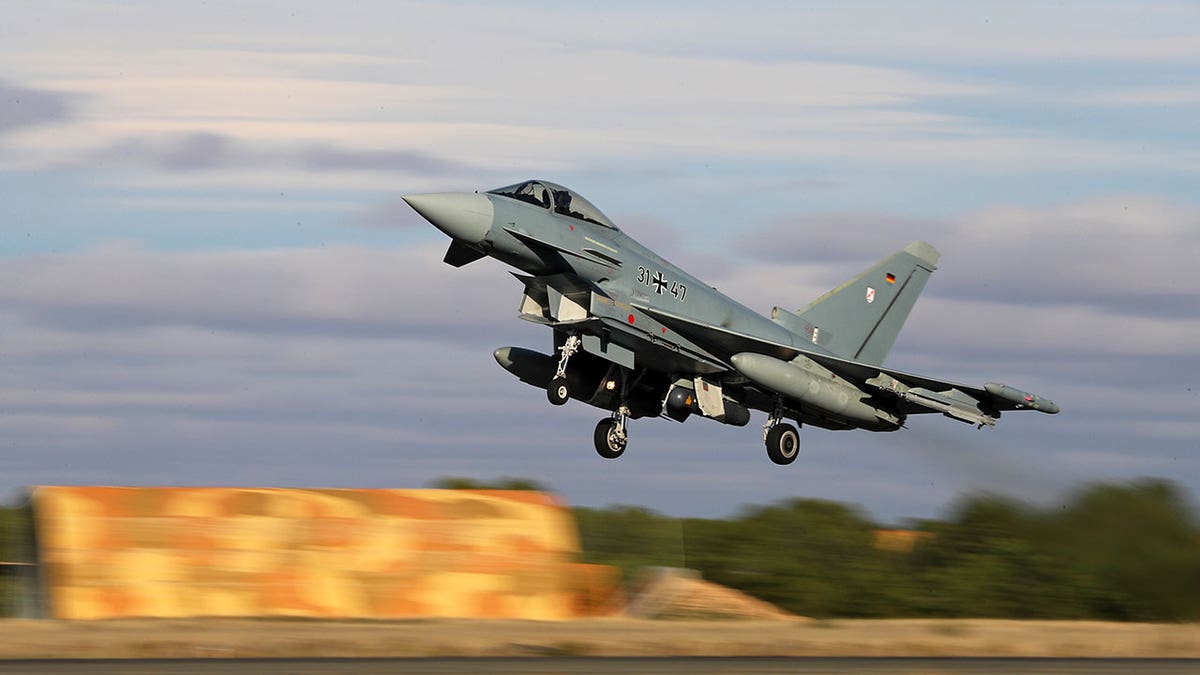 Njemački Eurofighter Typhoon Jet