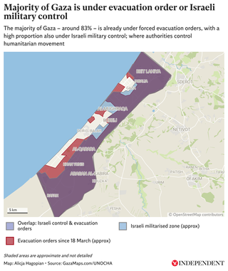 Gaza mapirana