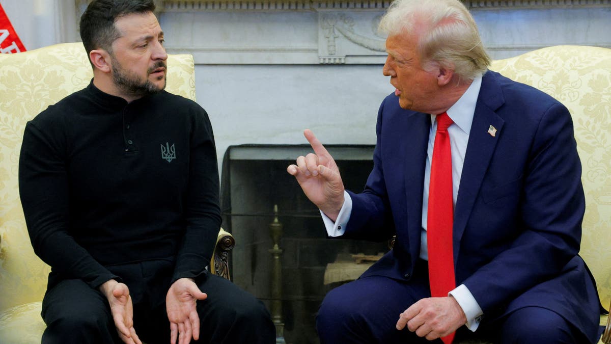 Zelenskyy u Bijeloj kući koji razgovara s predsjednikom Trumpom