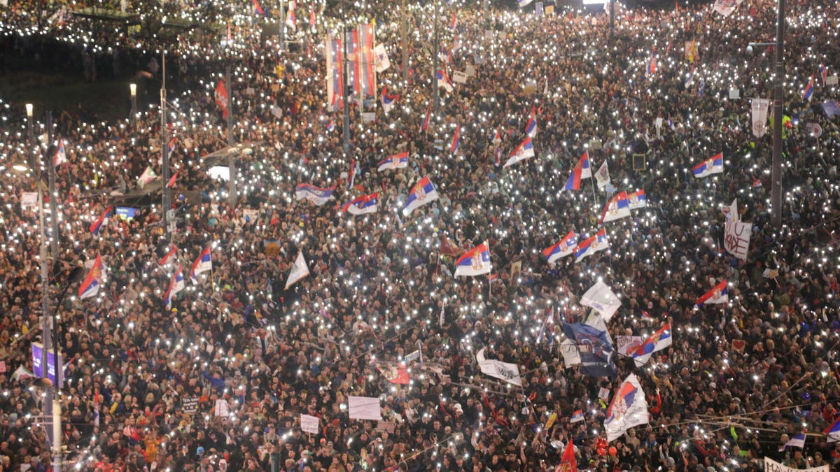 Srbija prosvjeduje