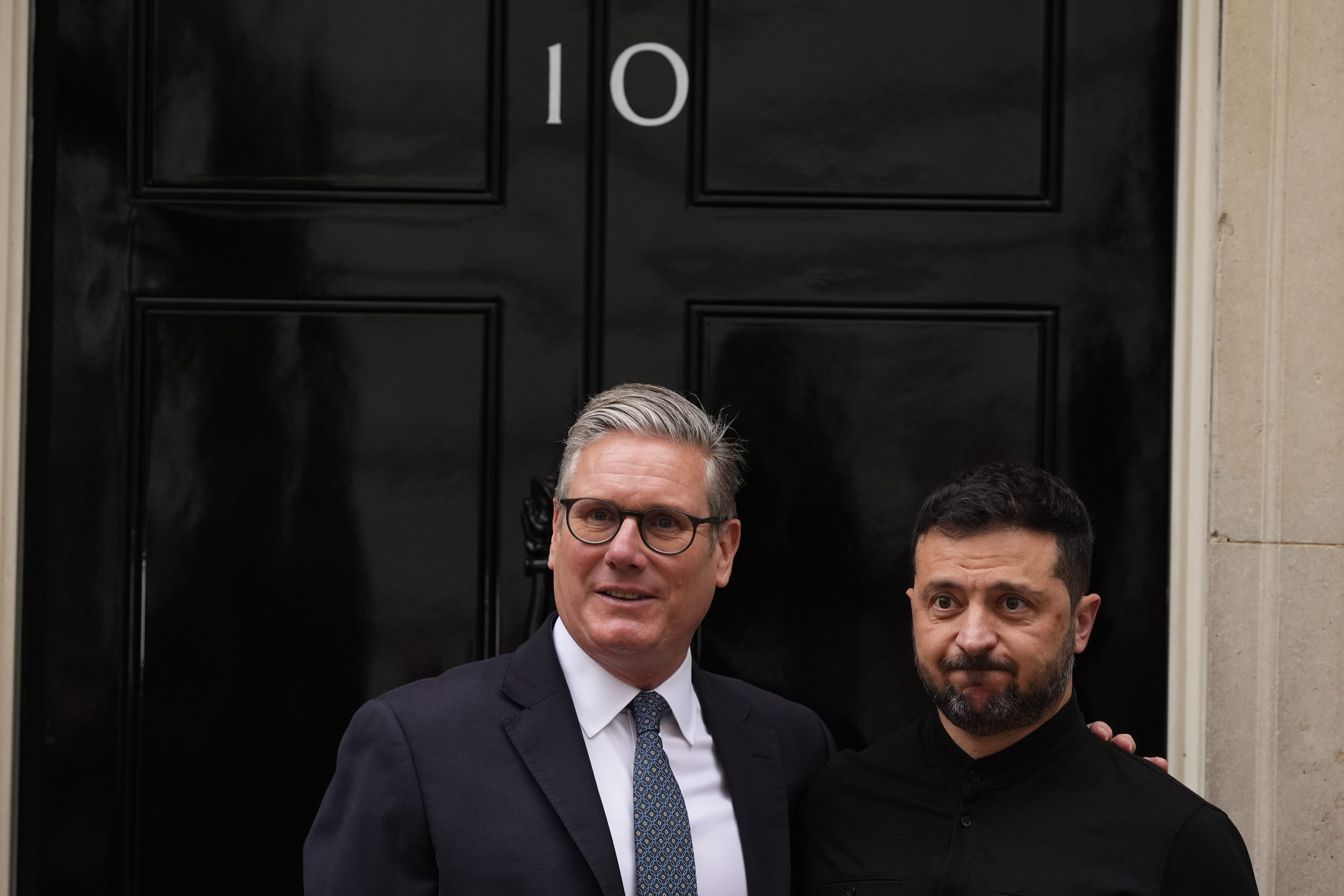 Sir Keir Starmer u četvrtak se susreće s Volodymyrom Zelenskyjem (Jordan Pettitt/PA)