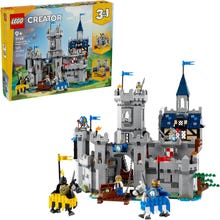 Lego Creator 3-u-1, srednjovjekovni dvorac konja viteza