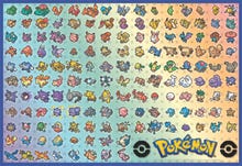 Buffalo Games Retro Pixel Pokémon Chart Shood