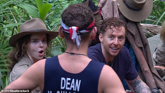 U prošlosti, pobjednik I I Celebrity -a pridružio se domaćinima Ant McPartlin i Declan Donnelly na pozornici dok sakupljaju gong - što znači da bi Danny mogao biti u opasnosti da naleti na Mauru