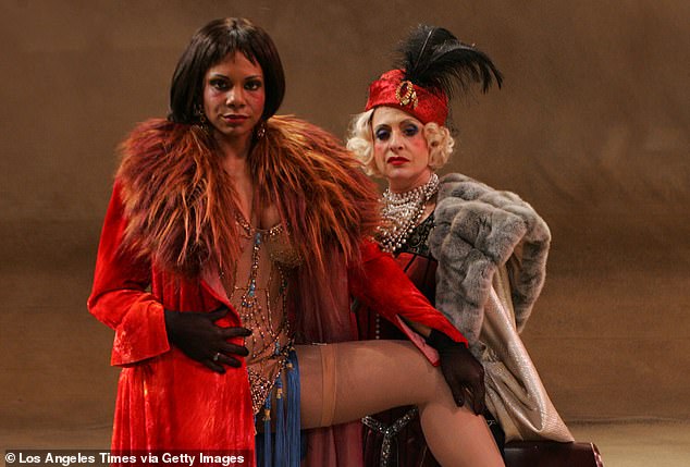 Audra McDonald i Lupone prikazani tijekom probe Mahagonnyja u paviljonu Dorothy Chandler u LA -u 30. siječnja 2007.