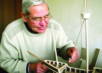 Andrija Šćavina (85) već se 20 godina bavi izradom maketa slavnih brodova, no legendarni Cutty Sark izradio je još 1972