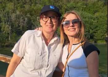 Bivša članice Spice Girls uživa u NP Krka