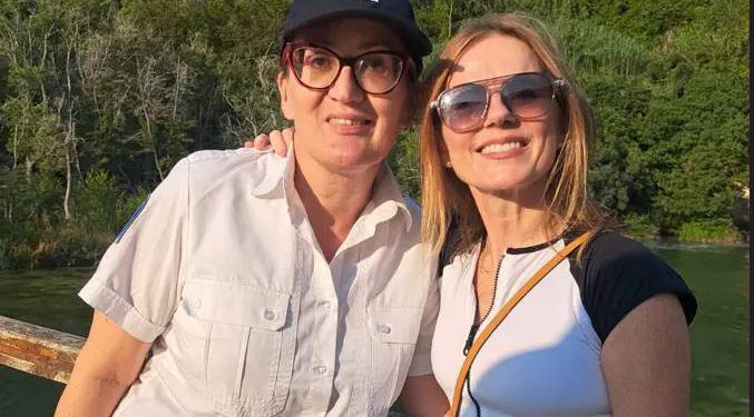 Bivša članice Spice Girls uživa u NP Krka