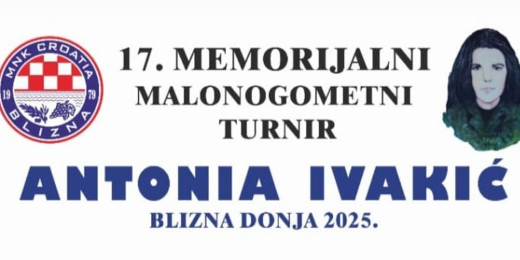 Blizna Donja domaćin 17. Memorijalnog turnira “Antonia Ivakić”