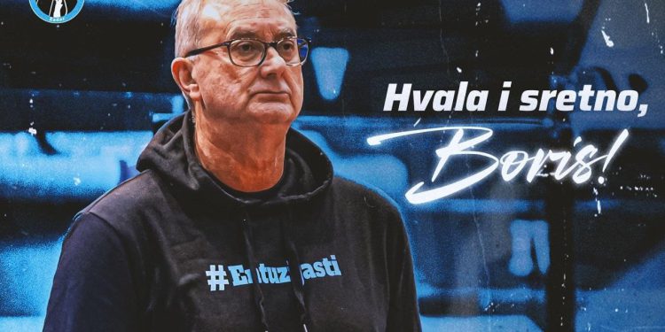 Boris Hrabrov i KK Diadora raskinuli suradnju: “Ponosni smo što ste bili na našoj klupi”