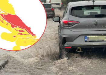 DHMZ je za naše područje upalio crveni meteoalarm!