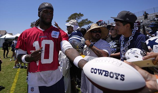 Dallas Cowboys Backup QB Joe Milton Lako je vrhunac NFL -a ‘Record’ tijekom Scrimmagea s Los Angeles Rams