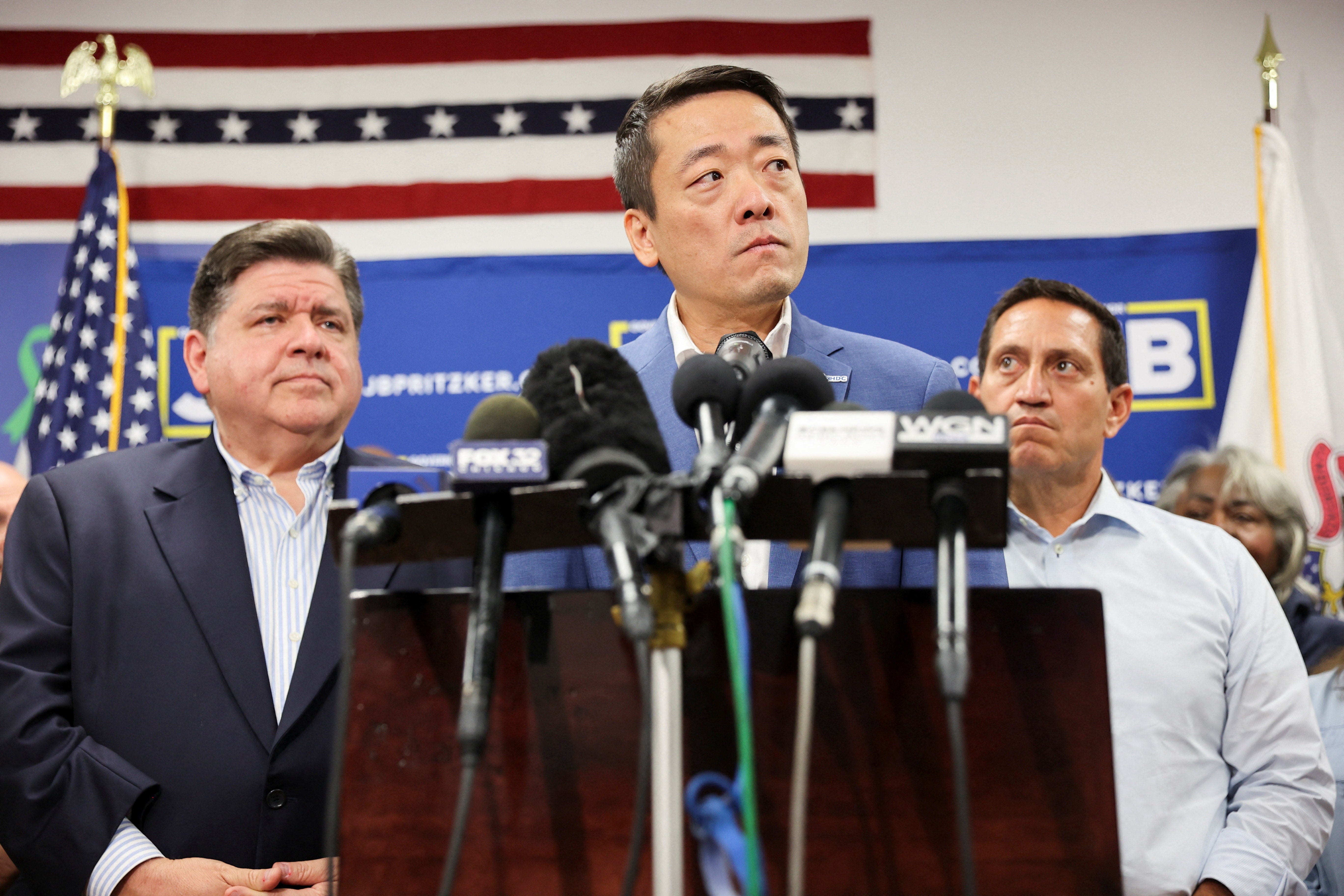 Texas House Demokratski predsjedavajući kakakusa Gene Wu raznio je GOP 'Rasistička gerrymandered karta' dok je vodio skupinu demokratskih zakonodavaca u napuštanju države kako bi blokirali glasovanje o državnoj kongresnoj karti kongresa u državi