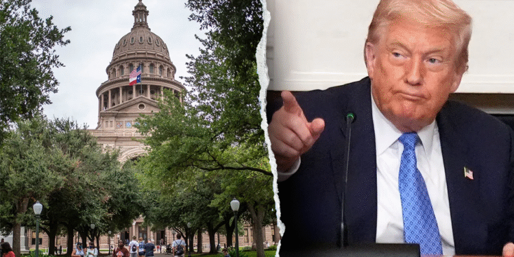 Donald Trump poziva Teksas da prođe ‘jednu veliku, prekrasnu kongresnu kartu’ što prije