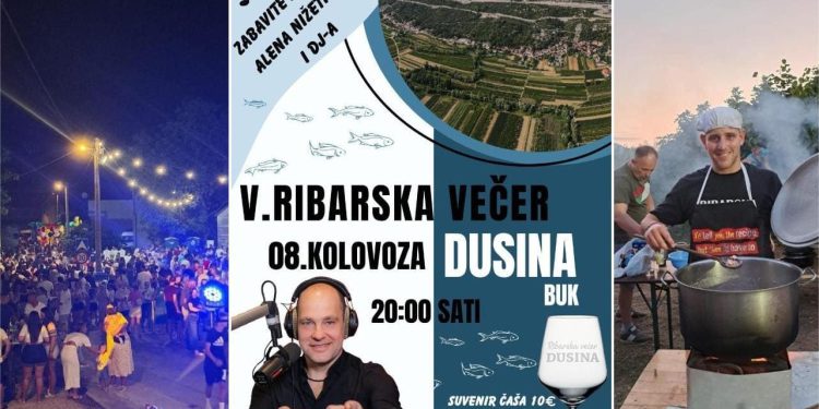 Dusina poziva na ribarsku večer uz vrhunsku glazbu i besplatnu riblju gozbu