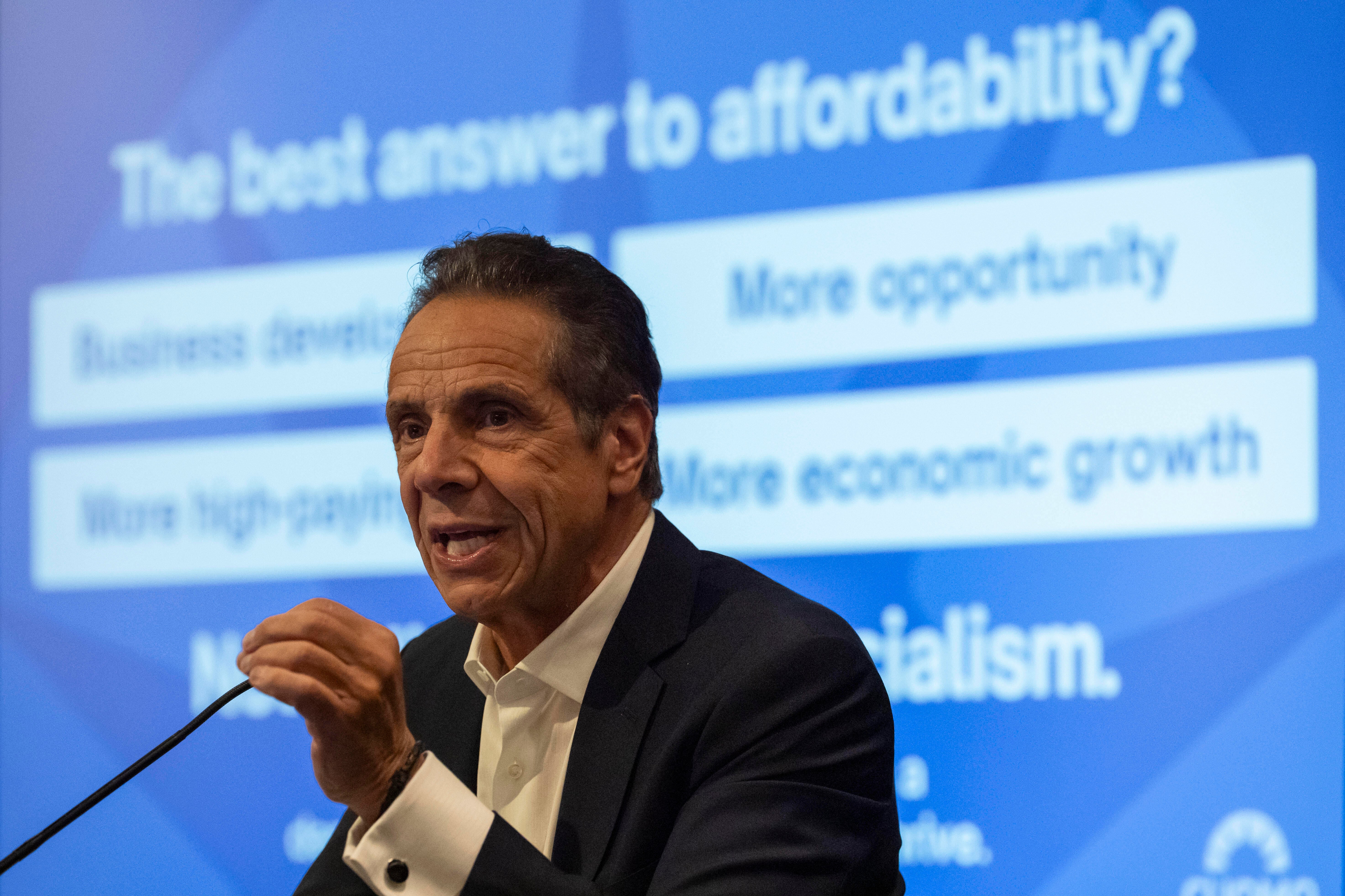 Andrew Cuomo negirao je razgovor s Trumpom nakon što je izvještavao da je predsjednik razgovarao s bivšim guvernerom o gradonačelnikovoj utrci