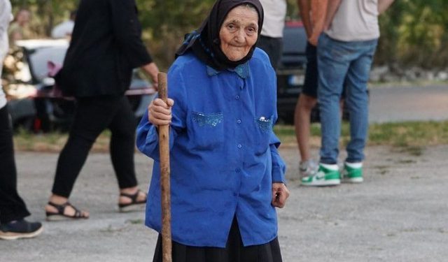 FOTO Nema tih godina koje mogu zaustaviti vjeru, baka Matija i u 95. dolazi na misu uoči Velike Gospe