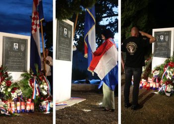 FOTOGALERIJA Sjećanje na branitelja Juricu Jerčića – otkrivena spomen-ploča u njegovu čast