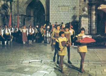 Folklorni ansambl Linđo obilježava 60 godina suradnje s Dubrovačkim ljetnim igrama