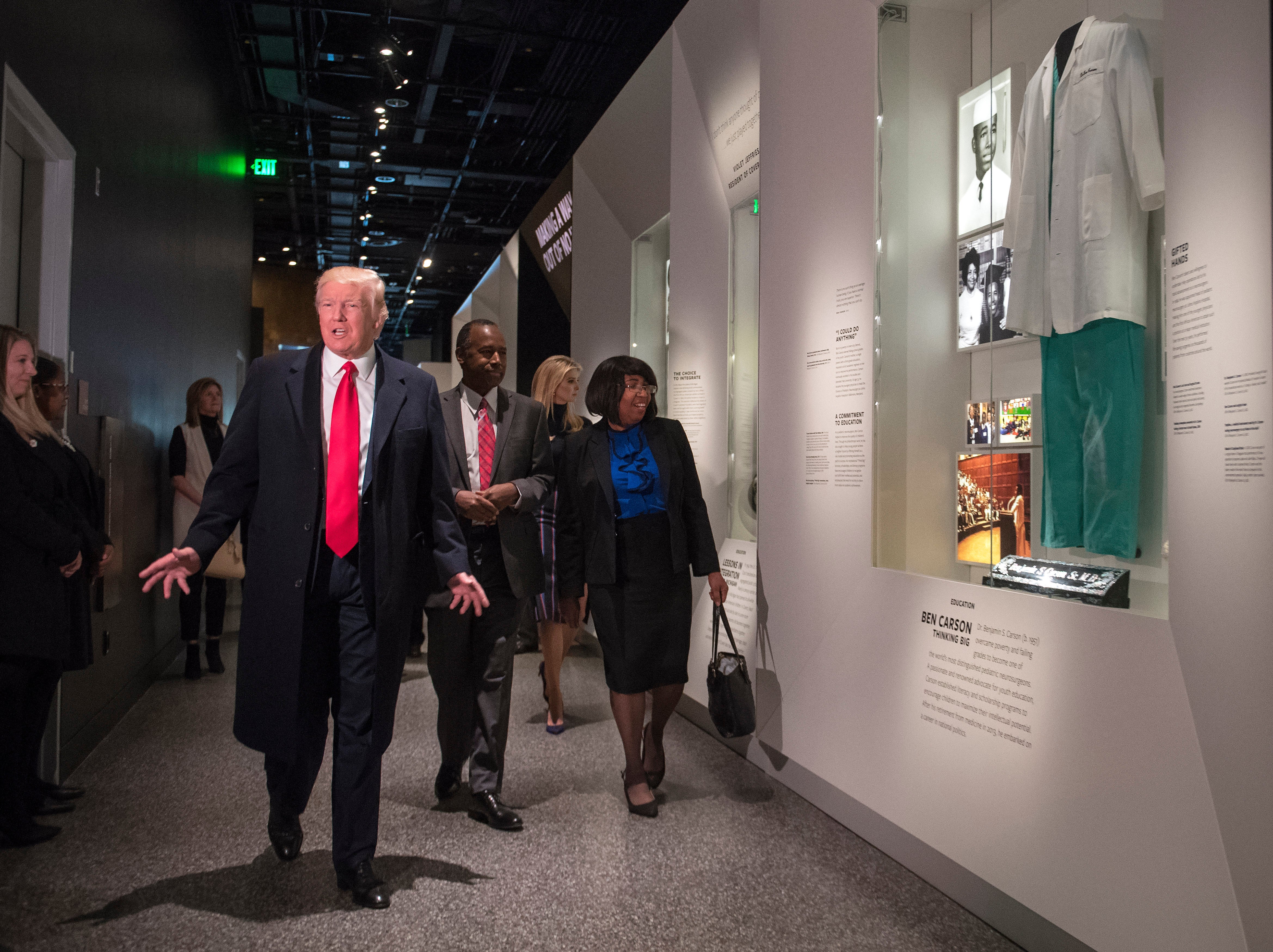 Trump je ranije pohvalio Smithsonian Nacionalni muzej afroameričke povijesti i kulture, nazivajući ga